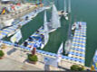 floating modular docks for nautic clubs