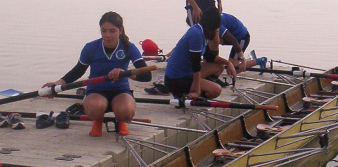 rotodock floating system designed for rowing