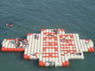 floating sunbathing platform cubedock