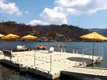 floating sunbathing platform rotodock